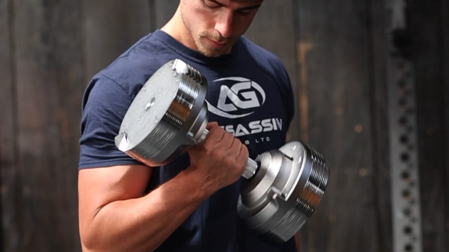 Stealth Chrome Edition Adjustable Dumbbell