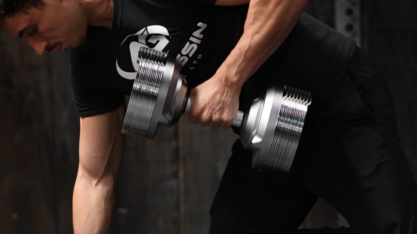 Stealth Chrome Edition Adjustable Dumbbell