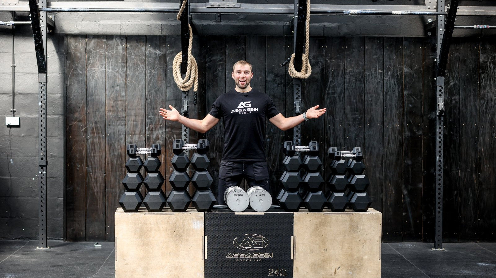 Stealth Adjustable Dumbbells