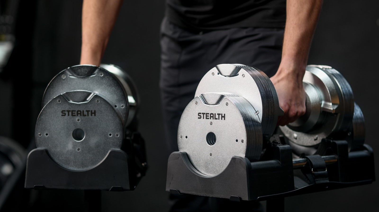 Stealth Adjustable Dumbbells