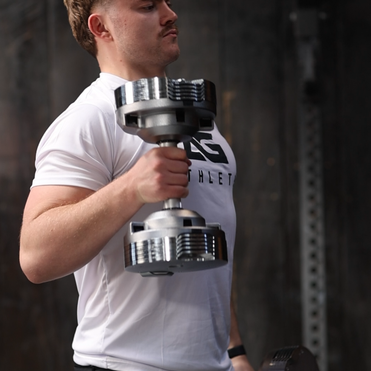 Stealth Adjustable Dumbbells Chrome Edition Gen 6