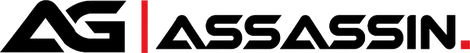 AG | ASSASSIN. wordmark (black, cropped to ink)