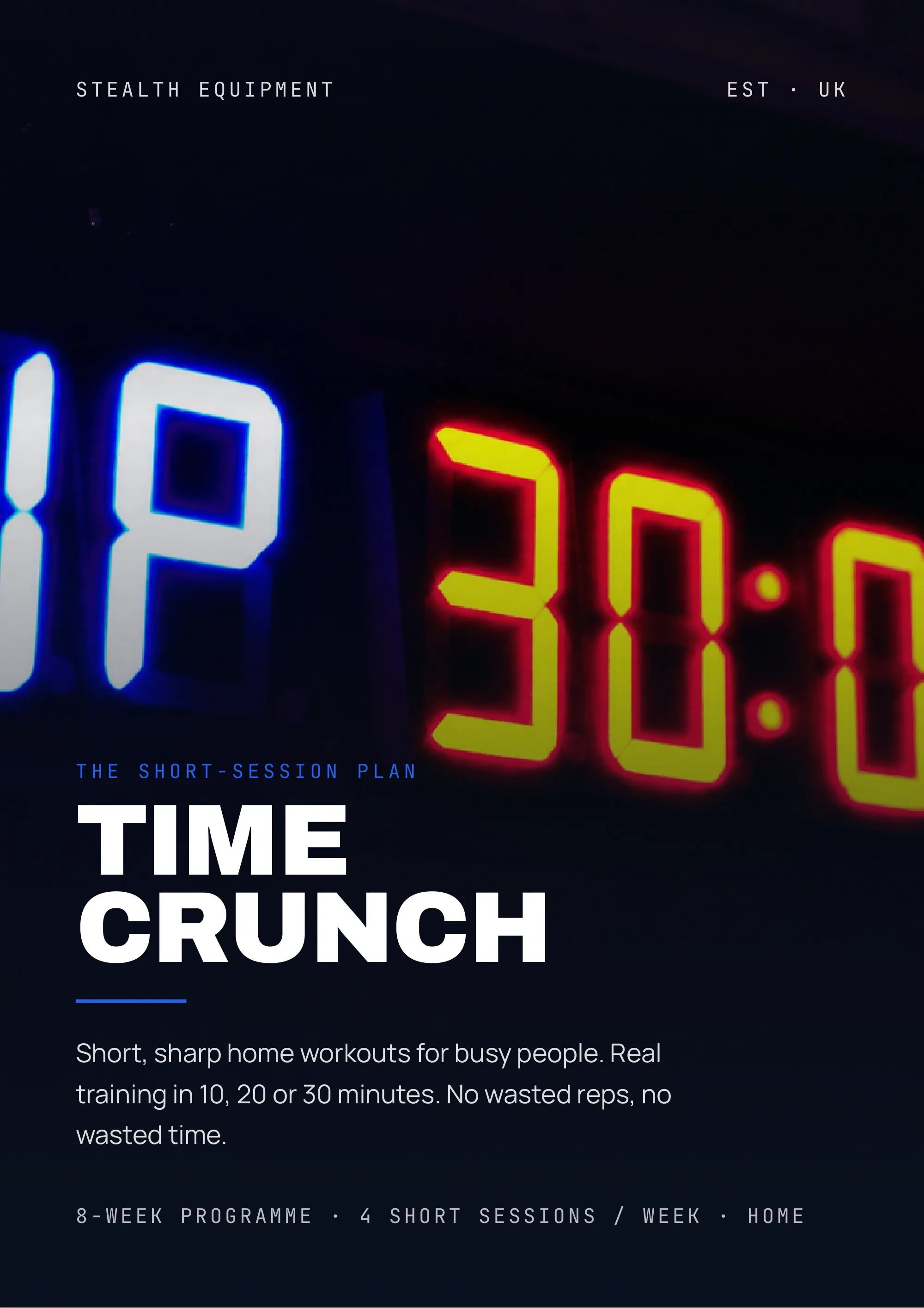 Time Crunch Training Plan