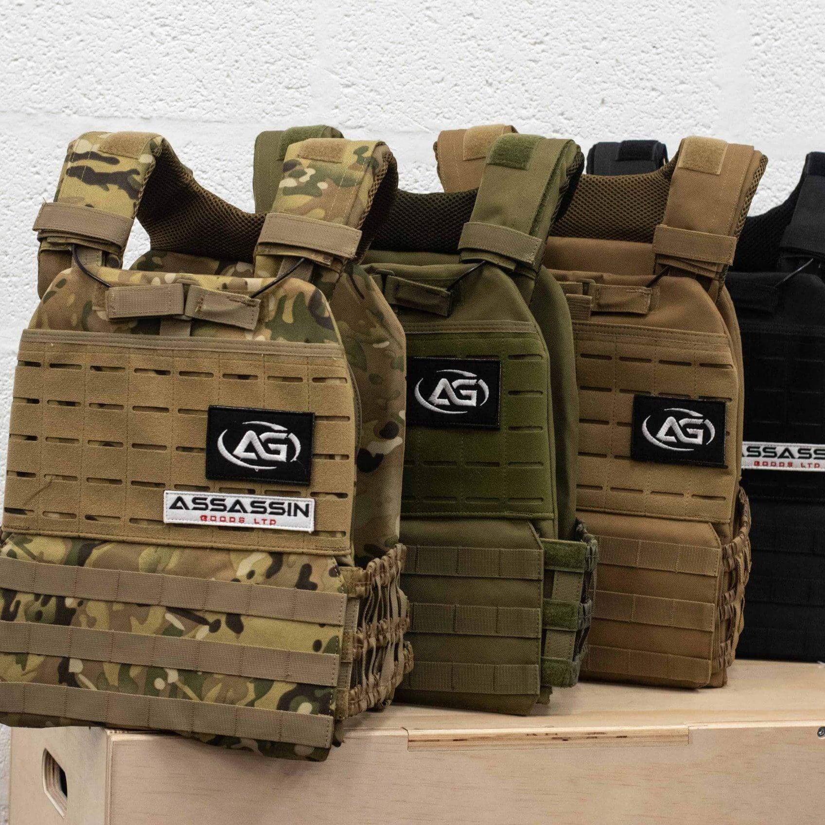 Tactical Weights Vest (Vest only) - Assassin Goods