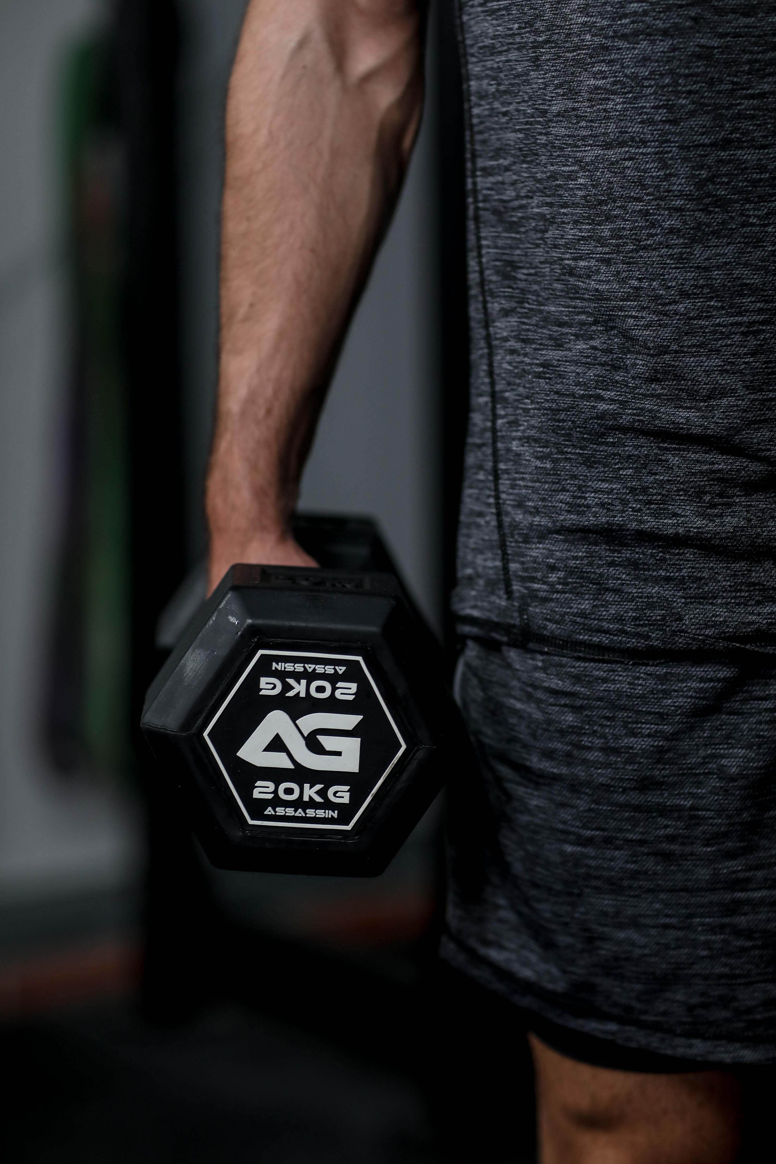 Premium Rubber Hex Dumbbell 2.0 (Individual) - Assassin Goods
