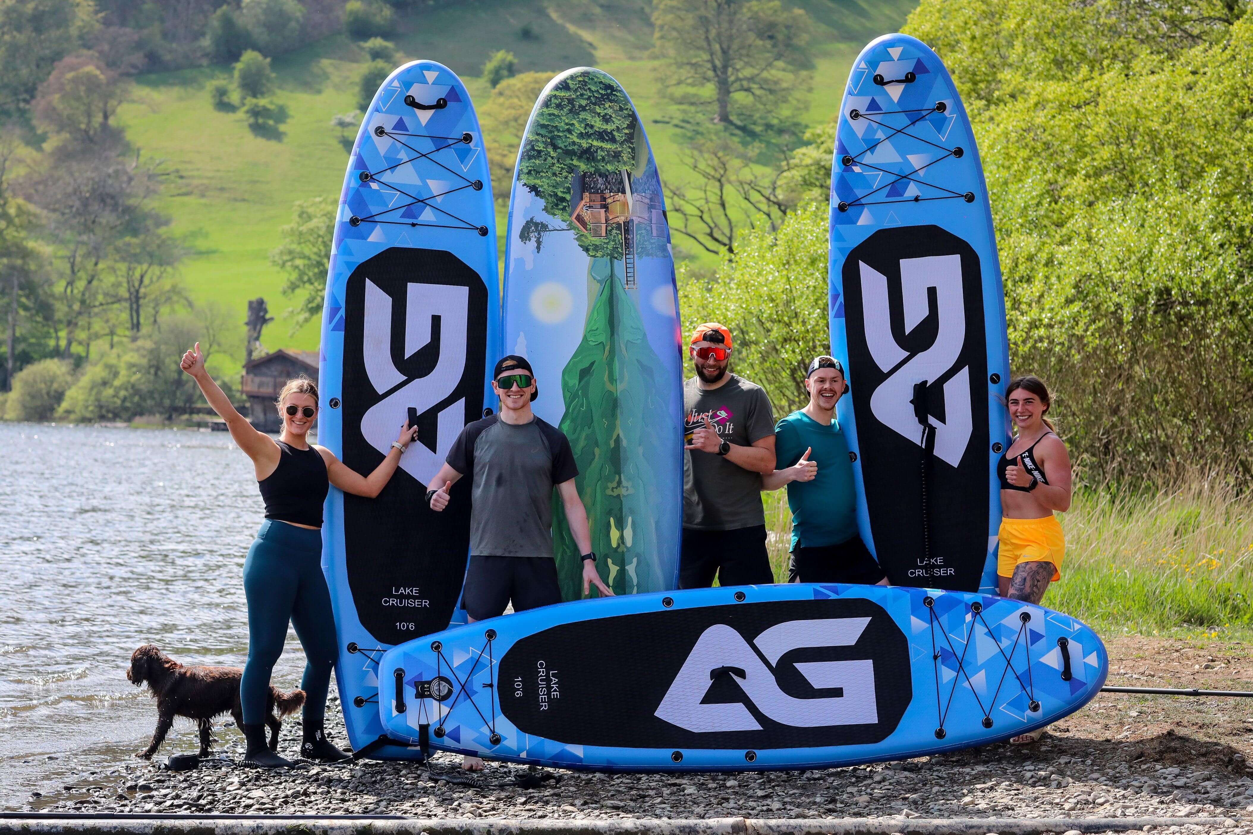 Ullswater Lake Cruiser Inflatable Stand-Up Paddle Board (ISUP) - Rental - Assassin Goods