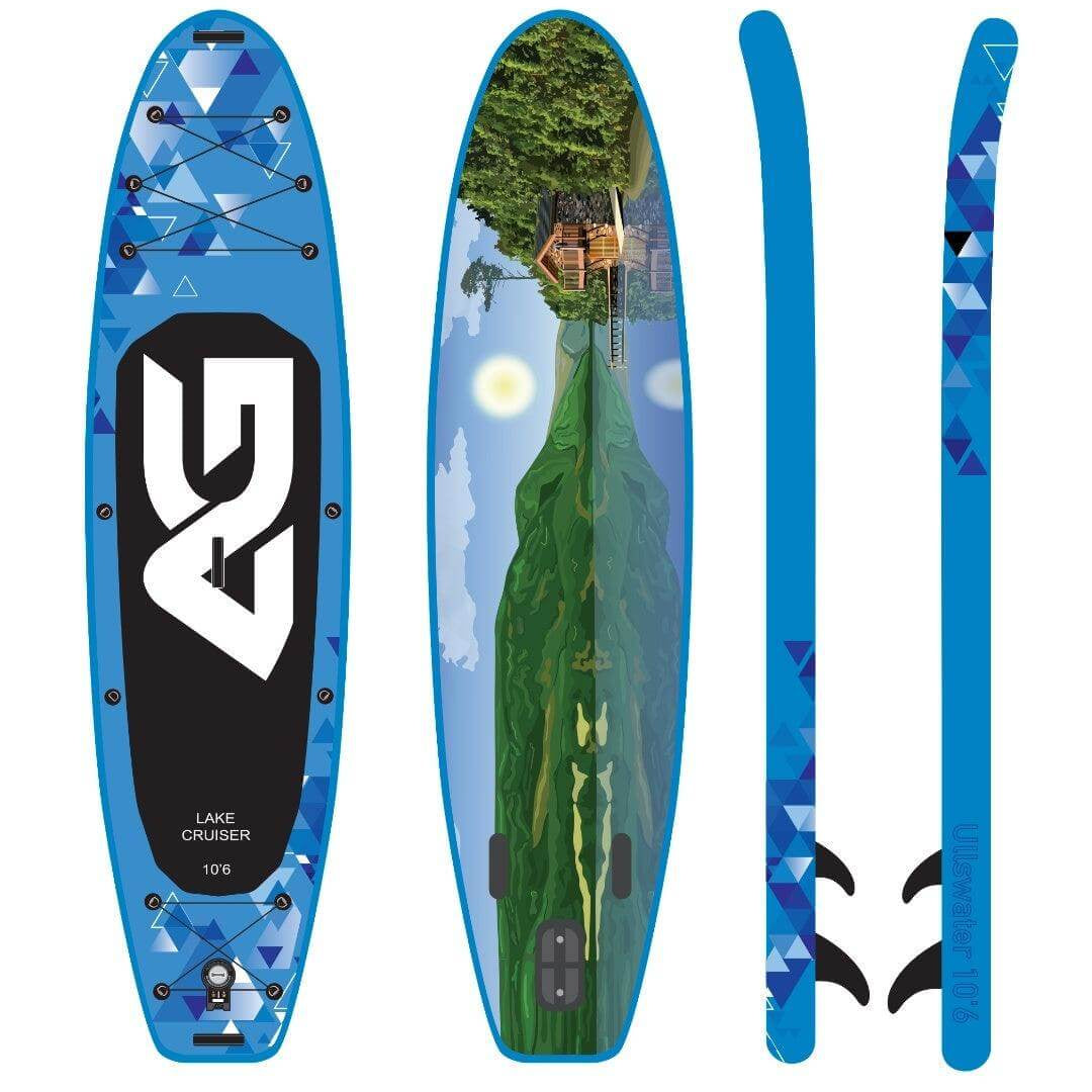 Ullswater Lake Cruiser Inflatable Stand-Up Paddle Board (ISUP) - Rental - Assassin Goods