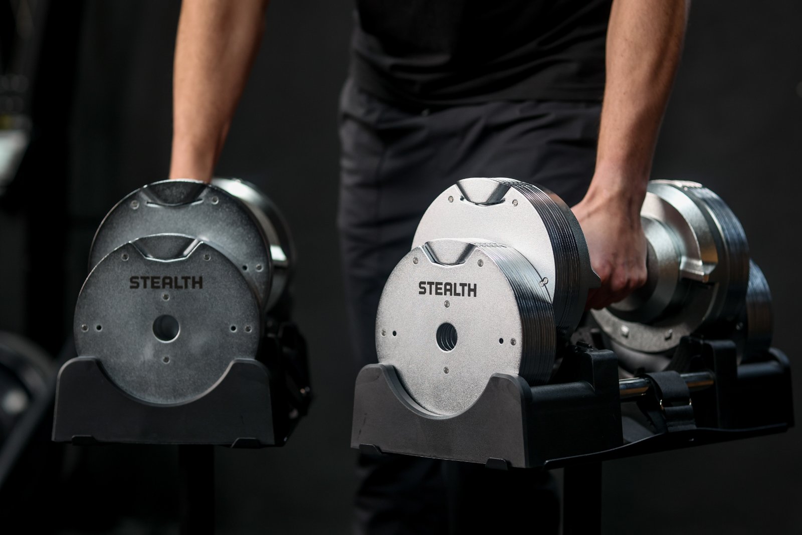 Stealth Adjustable Dumbbells