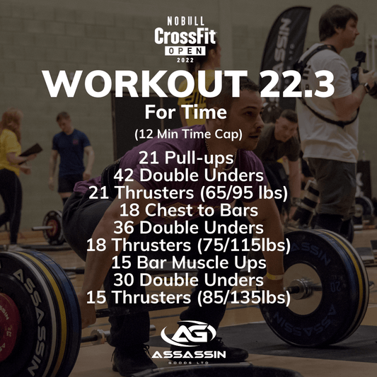 Crossfit Open 22.3 - Assassin Goods