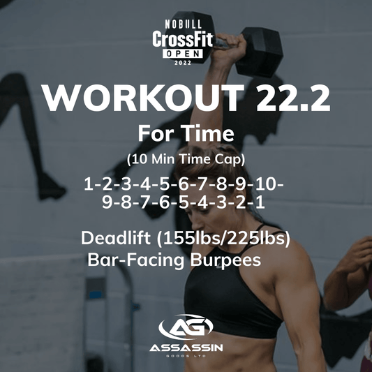 Crossfit Open 22.2 - Assassin Goods