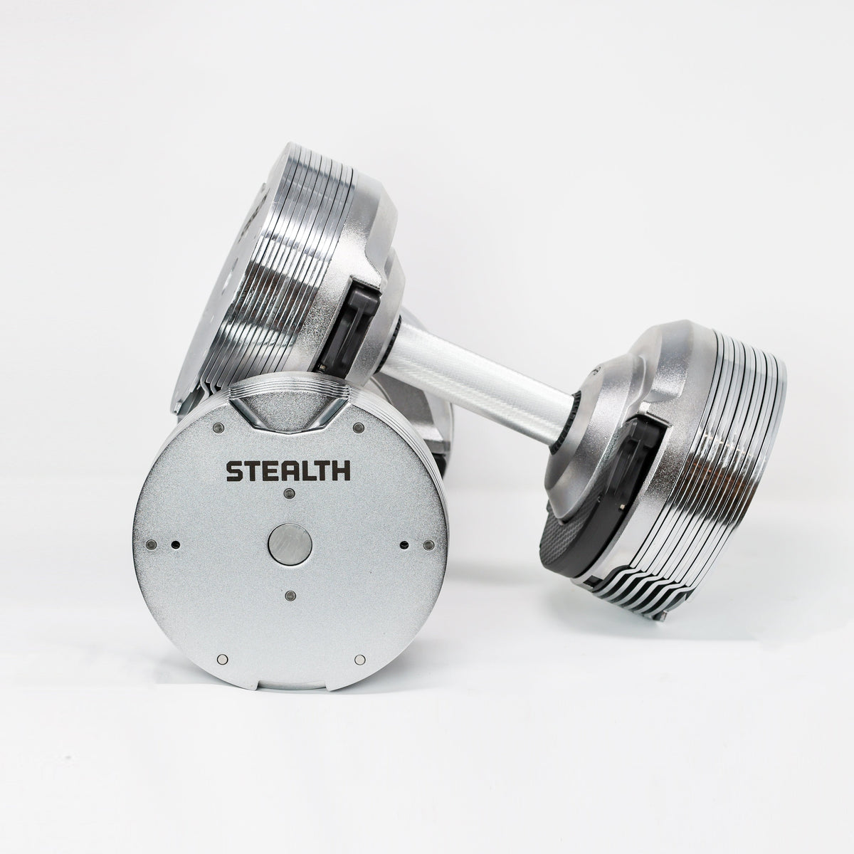 Stealth Adjustable Dumbbells Chrome Edition (Pair)