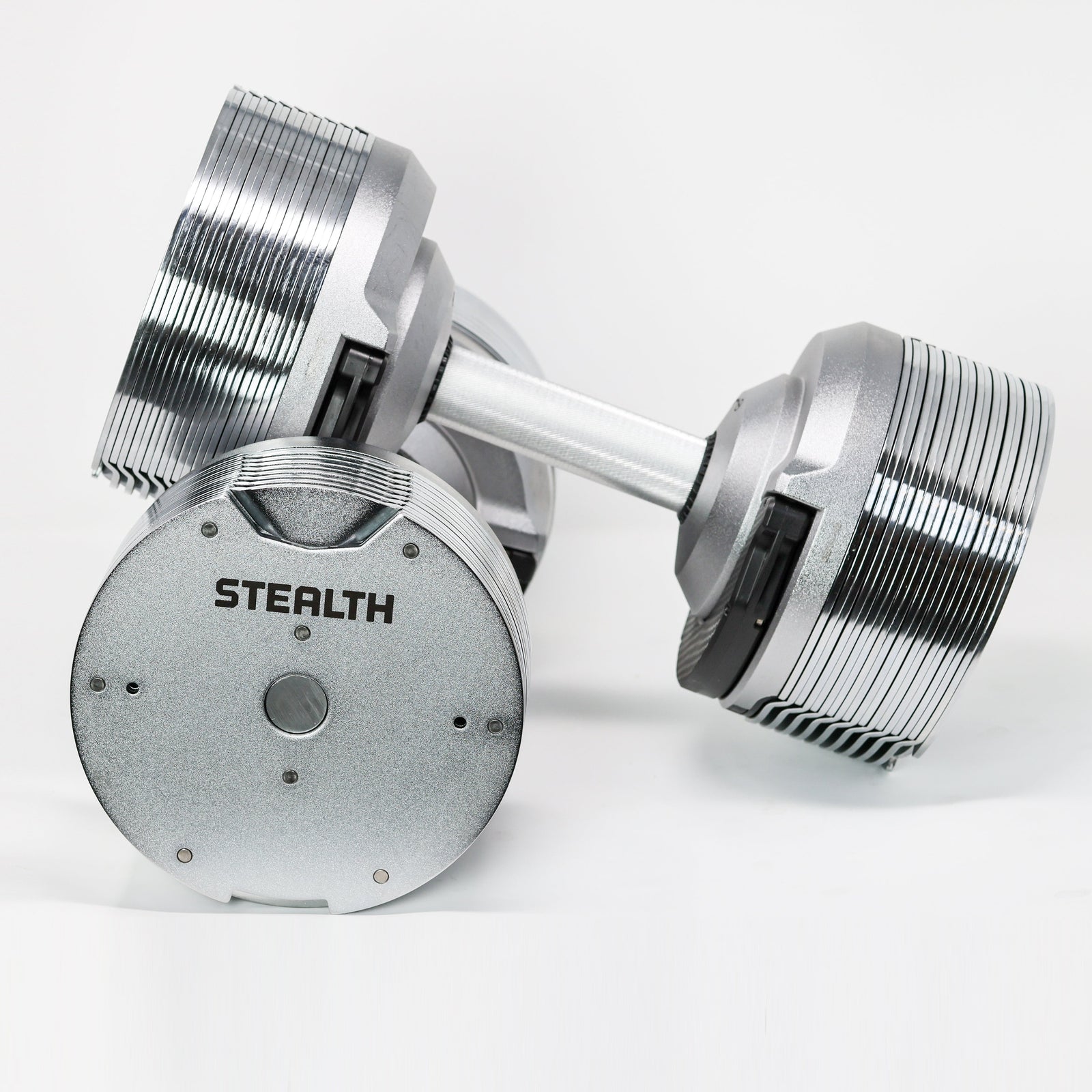 Stealth Adjustable Dumbbells Chrome Edition (Pair)