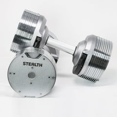 Stealth Adjustable Dumbbells Chrome Edition (Pair)