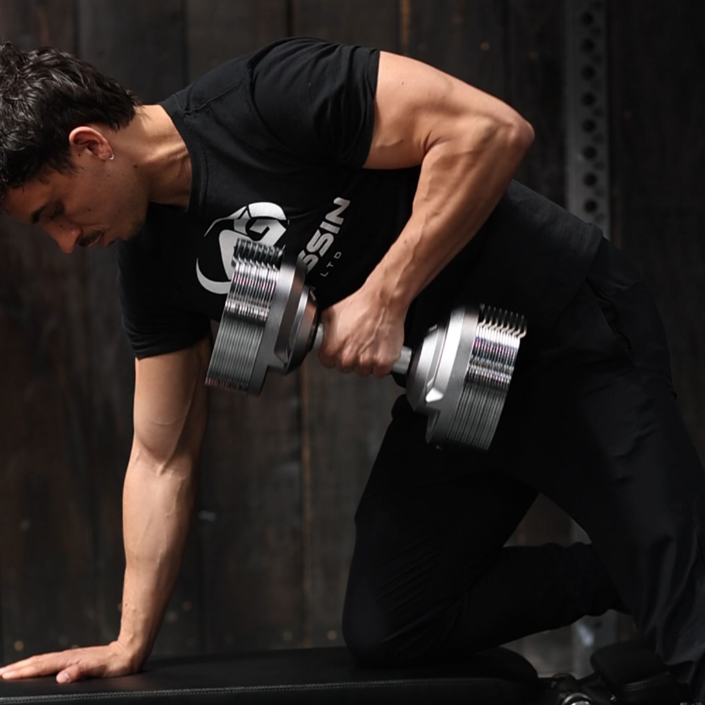 Stealth Adjustable Dumbbells Chrome Edition (Pair)