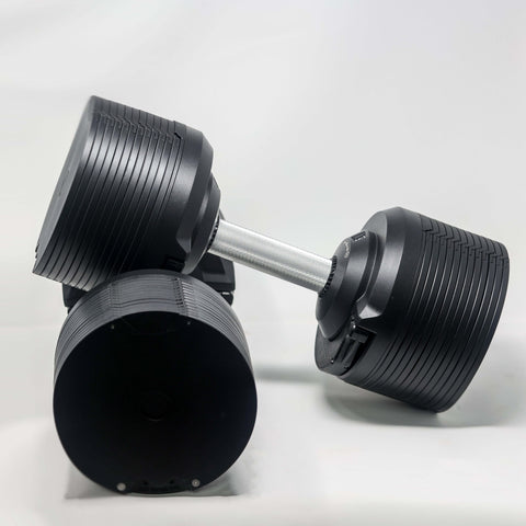 41.5kg Stealth Black Edition Adjustable Dumbbells (Pair)