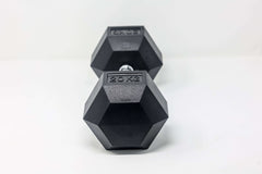 Rubber Hex Dumbbell (Individual)