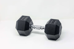 Rubber Hex Dumbbell (Individual)