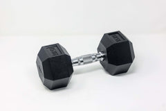 Rubber Hex Dumbbell (Individual)