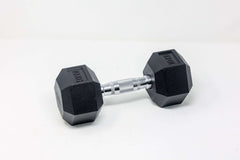 Rubber Hex Dumbbell (Individual)