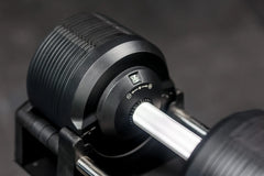 41.5kg Stealth Black Edition Adjustable Dumbbells (Pair)