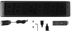 Wall Clock/Gym Timer 4in 6 digit