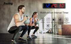 Wall Clock/Gym Timer 4in 6 digit