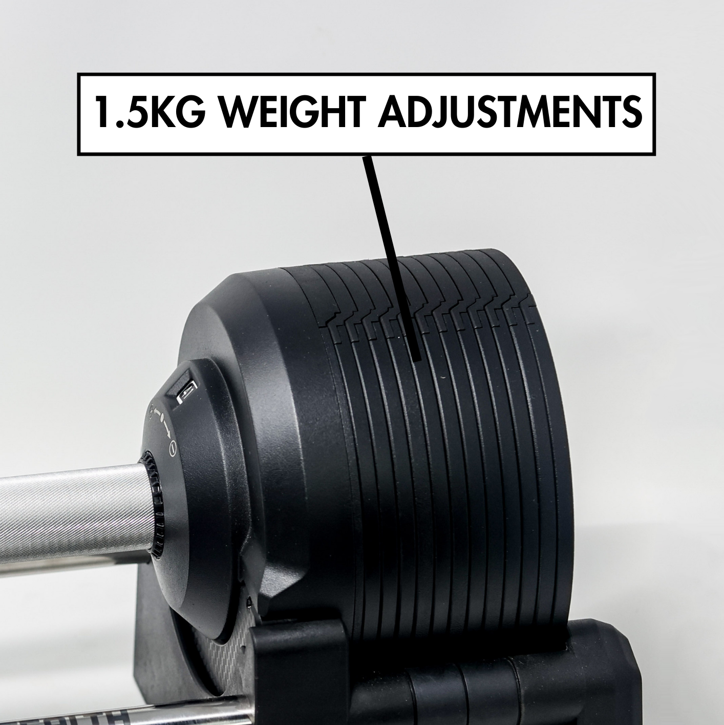 Stealth Adjustable Dumbbells Black Edition (Pair)