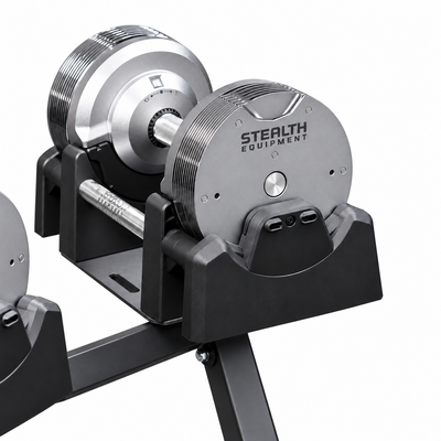 Stealth Adjustable Dumbbells Chrome Edition Gen 6
