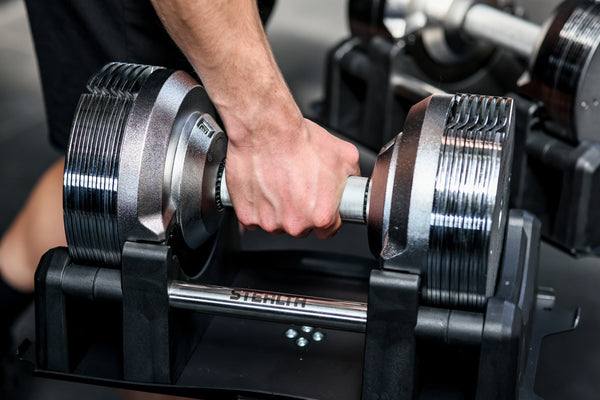 Stealth Adjustable Dumbbells Chrome Edition (Pair)