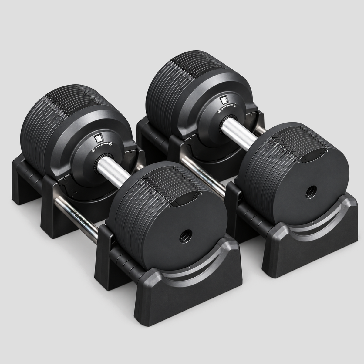 Stealth Adjustable Dumbbells Black Edition (Pair)