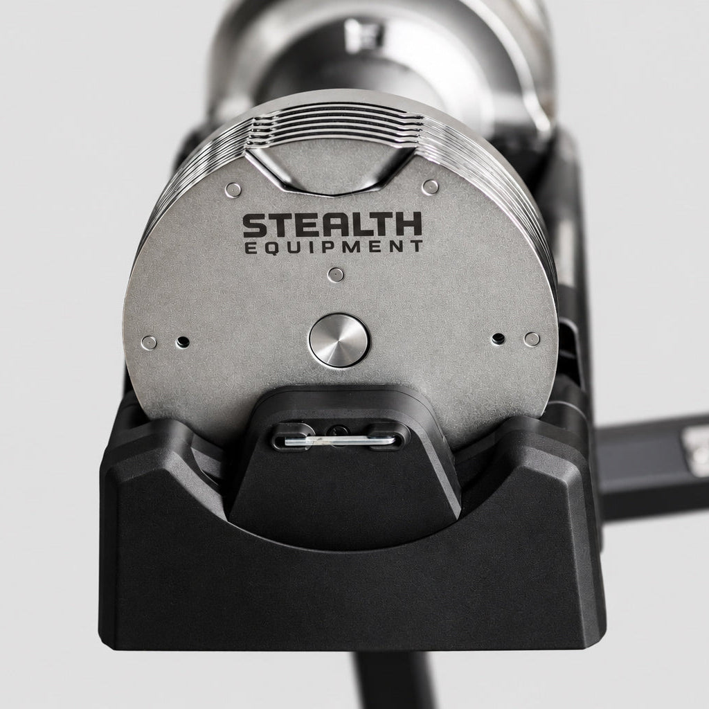 Stealth Adjustable Dumbbells Chrome Edition Gen 6