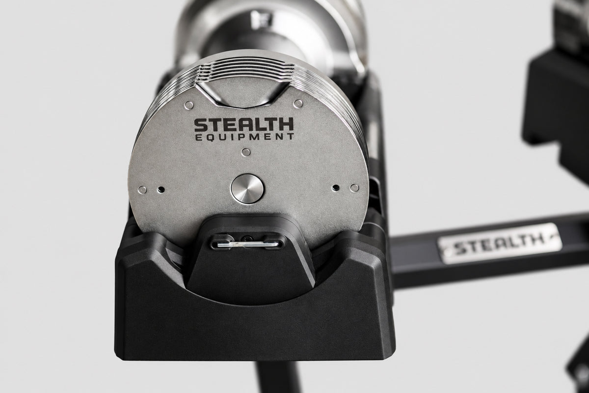 Stealth Adjustable Dumbbells Chrome Edition Gen 6
