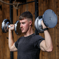 Stealth Adjustable Dumbbells Chrome Edition (Pair)