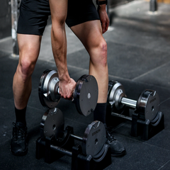 Stealth Adjustable Dumbbells Chrome Edition (Pair)