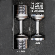 Stealth Adjustable Dumbbells Chrome Edition (Pair)