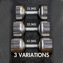 Stealth Adjustable Dumbbells Chrome Edition (Pair)
