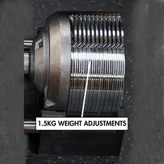 Stealth Adjustable Dumbbells Chrome Edition (Pair)