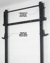 Vertical Folding Wall Mounted Rack - Assassin Goods