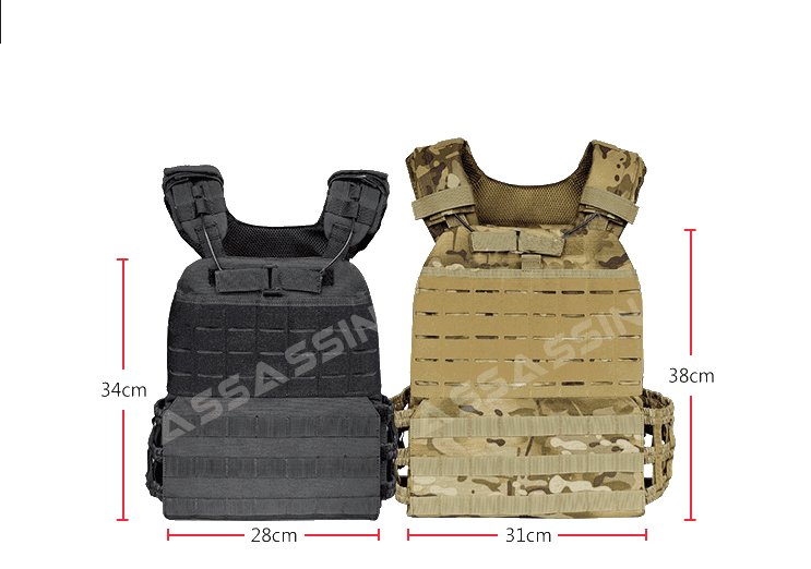 Tactical Weights Vest (Vest only) - Assassin Goods