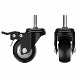 Heavy-Duty Adjustable Dumbbell Stand Wheel Upgrade (4 wheels)