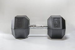 Rubber Hex Dumbbell (Individual) - Assassin Goods