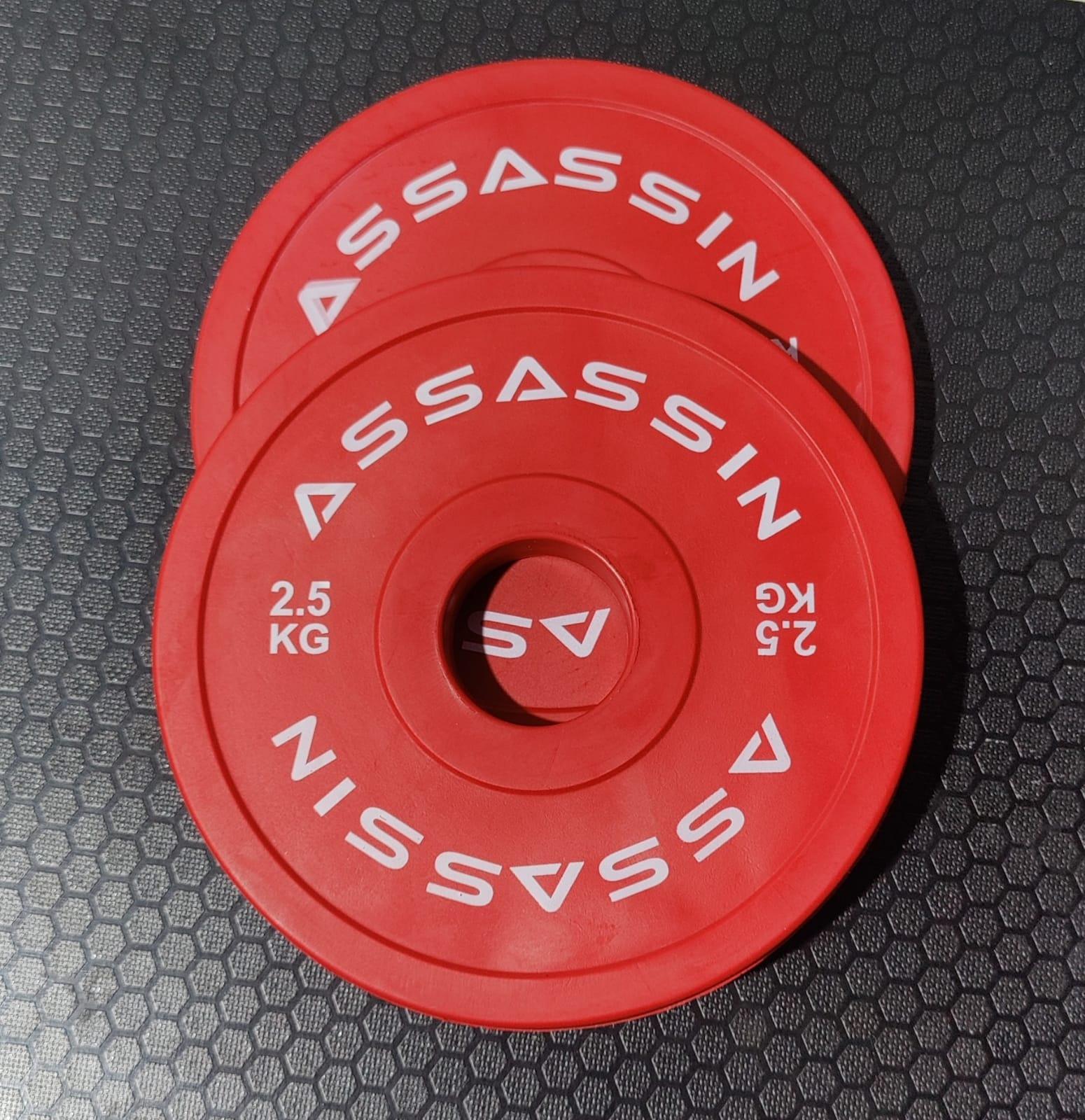 Rubber Coated Change Plates (Pairs) - Assassin Goods