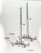 Home Squat Stands 2.0 (Pair) - Assassin Goods